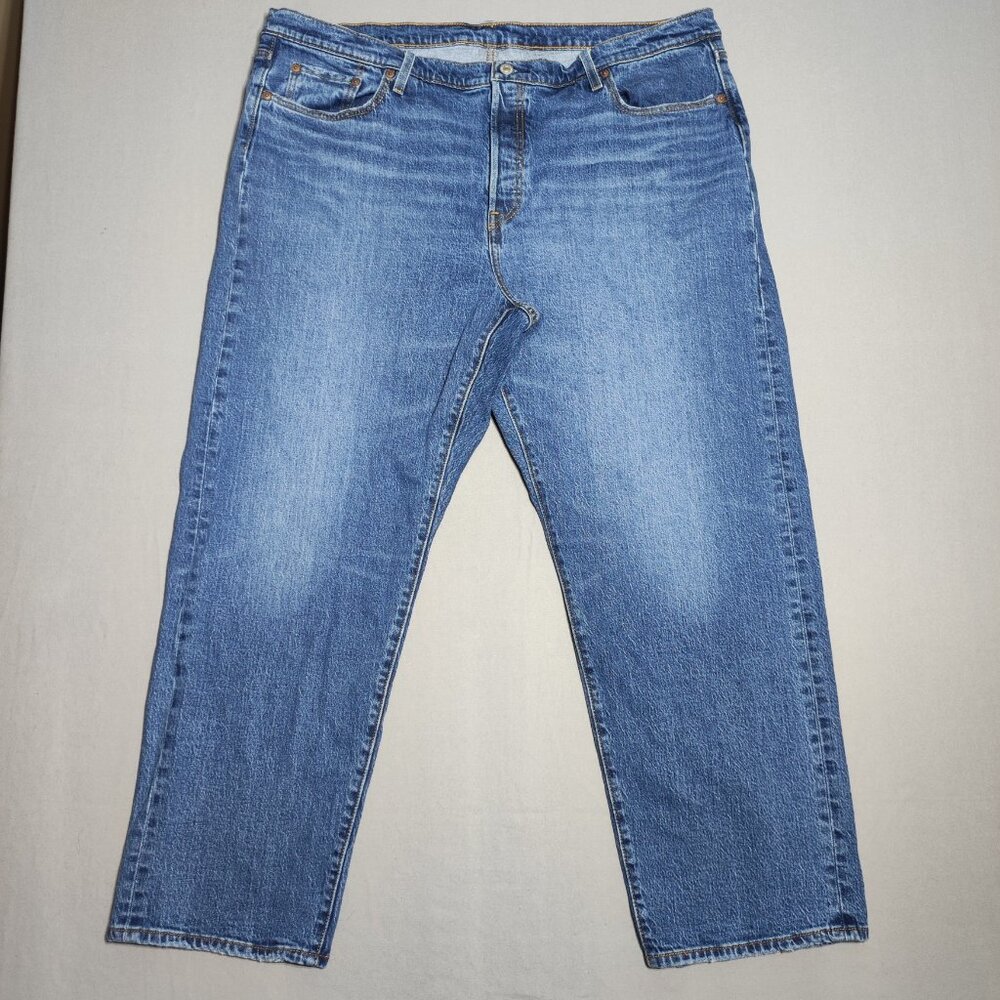 Levi's 501 jeans women's sz 20W denim blue colour classic traditional button fly